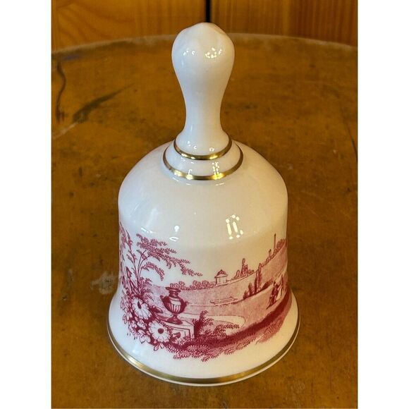 Spode Fine Bone China Hand Bell Made in England Exclusively for Danbury Mint 4" - Picture 1 of 7
